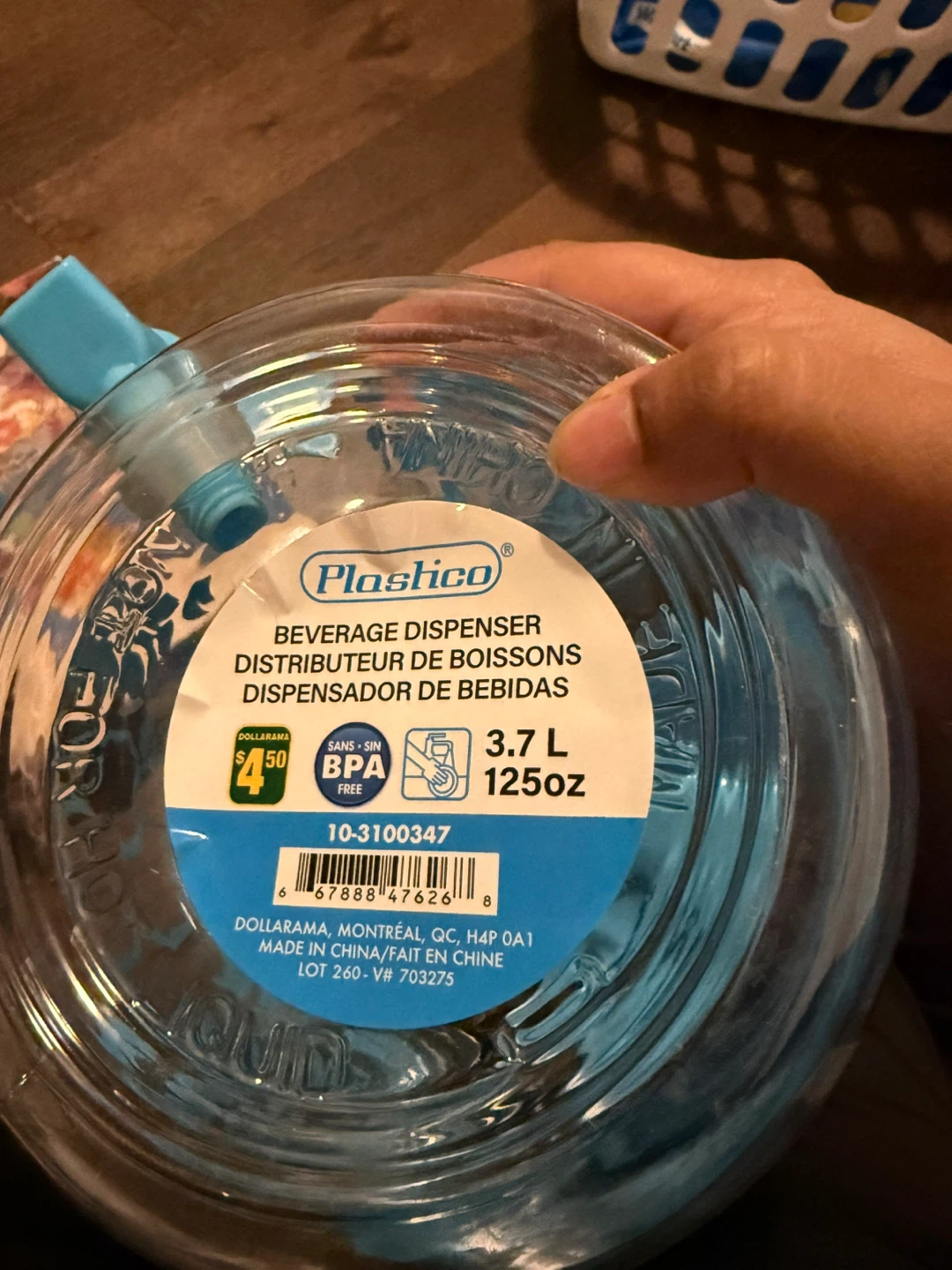 Plastico Beverage Dispenser - 3.7 L - photo 2