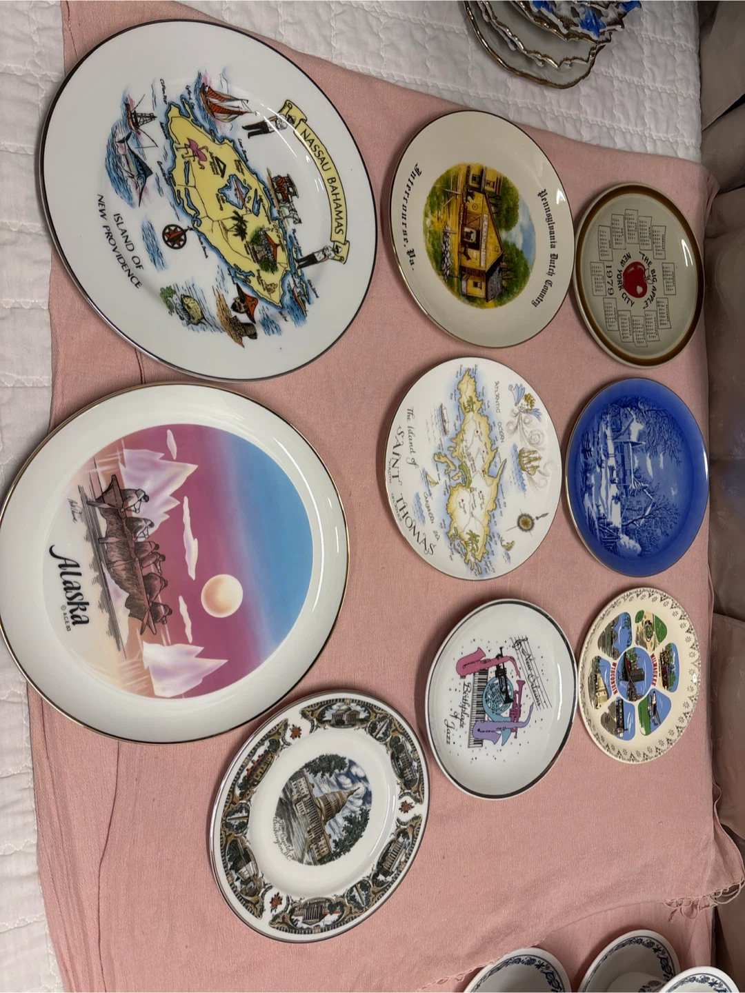 Collection of Decorative Souvenir Plates