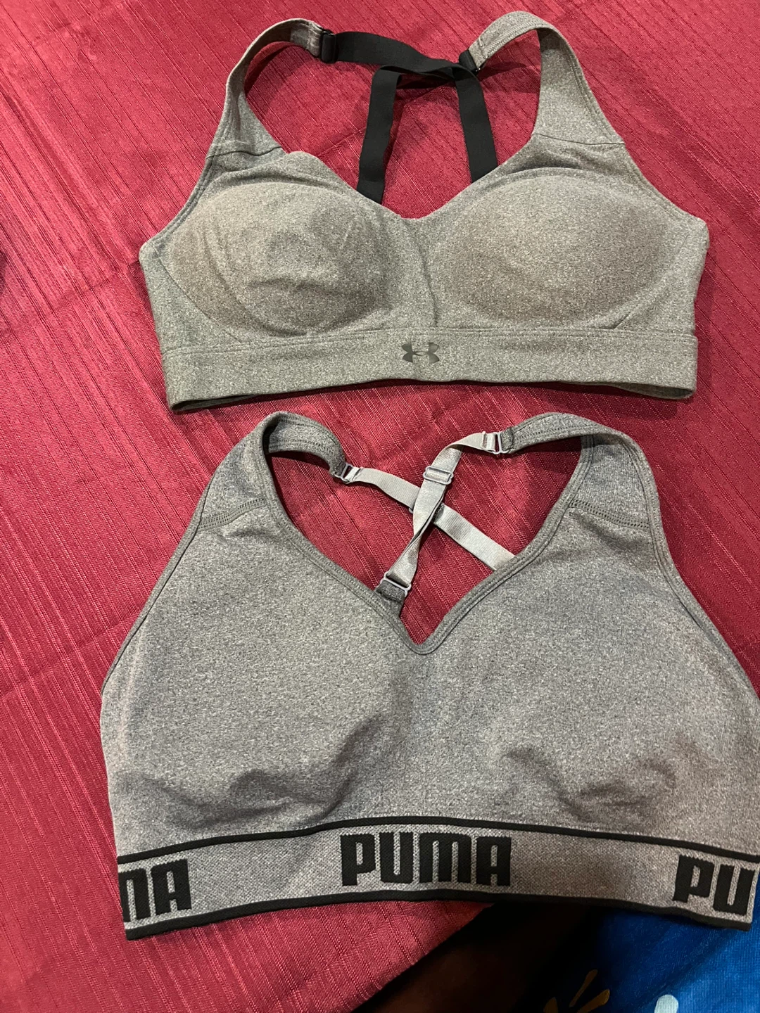 Under Armour and Puma Sports Bras (2-Pack)
