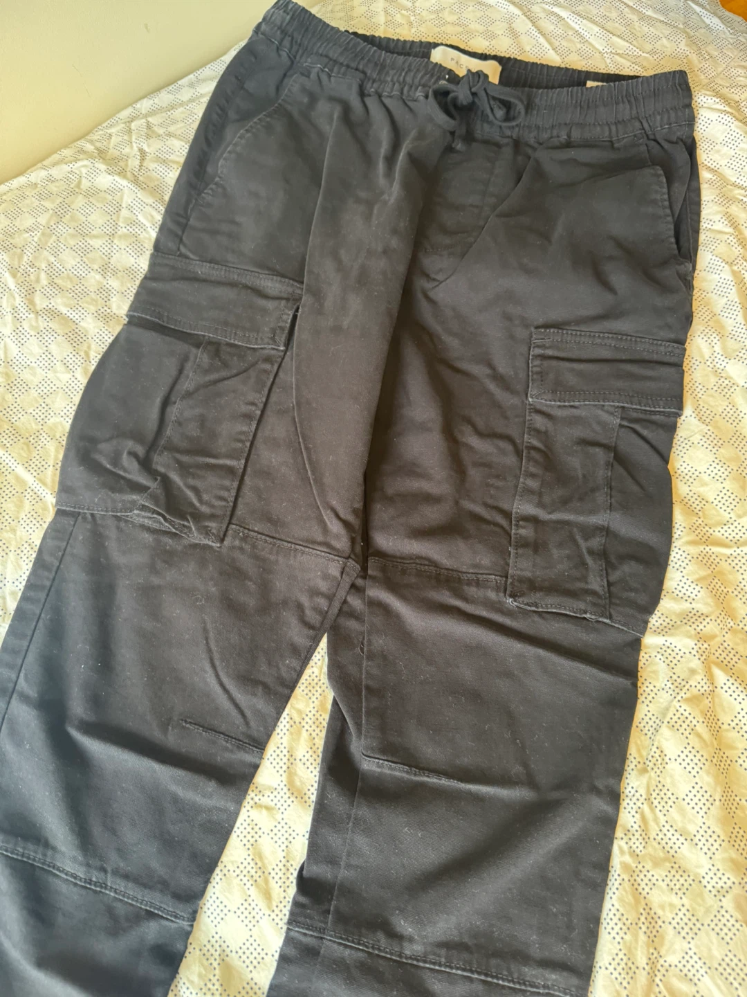 PacSun Cargo Pants - Black - photo 3