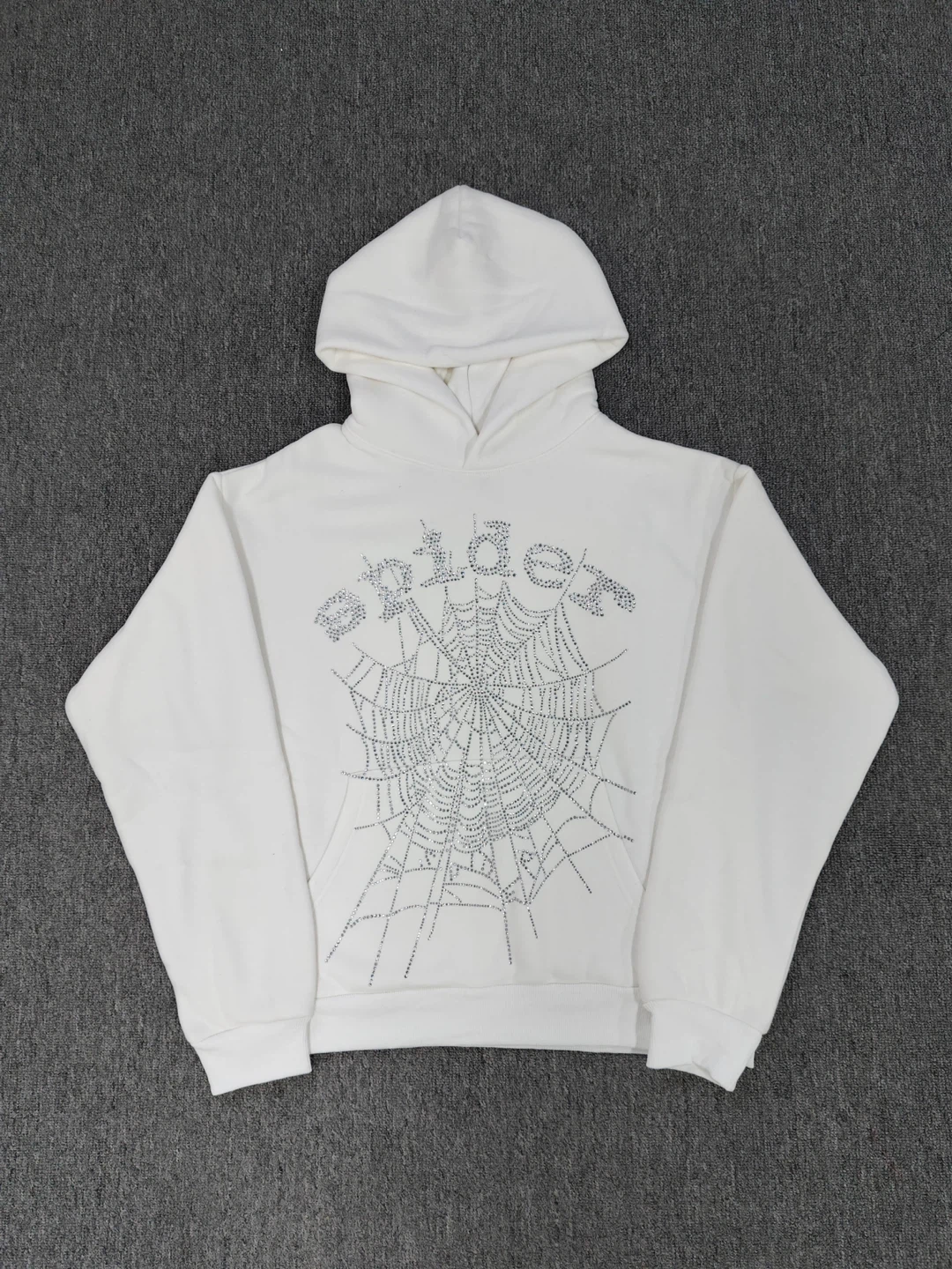 White VVS Sp5der hoodie