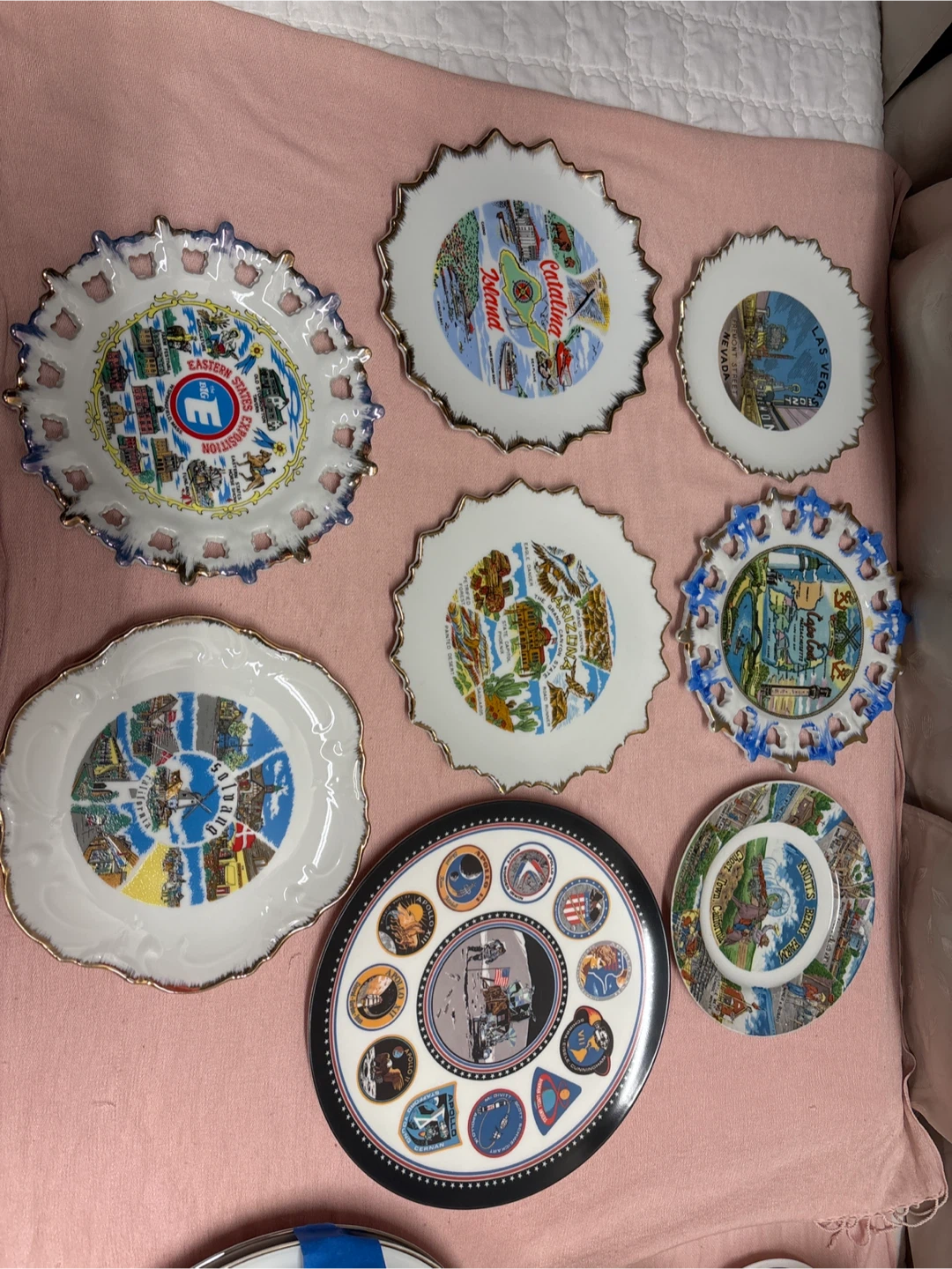 Collection of Decorative Souvenir Plates