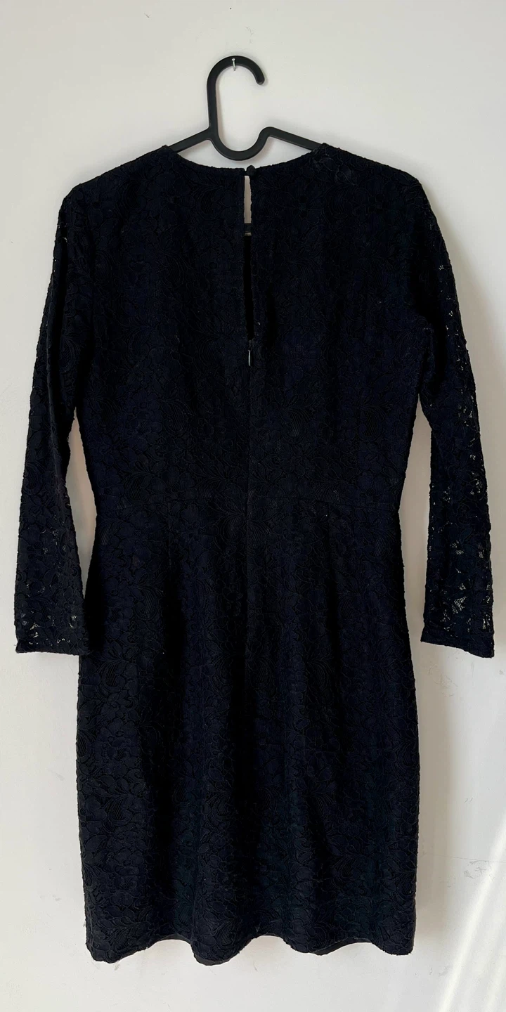 J.Crew Black Lace Dress Size 2 - photo 2