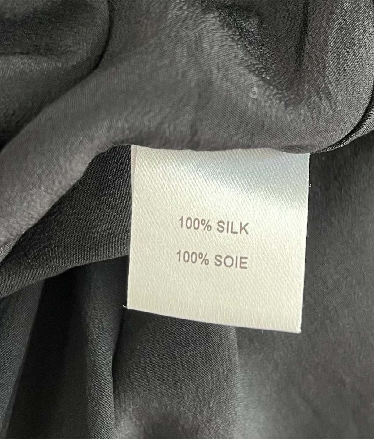 ADAM LIPPES Black Silk V-Neck Dress - Size 2 - photo 3