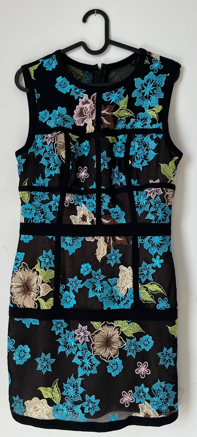 Dress The Population Floral Dress - Size M