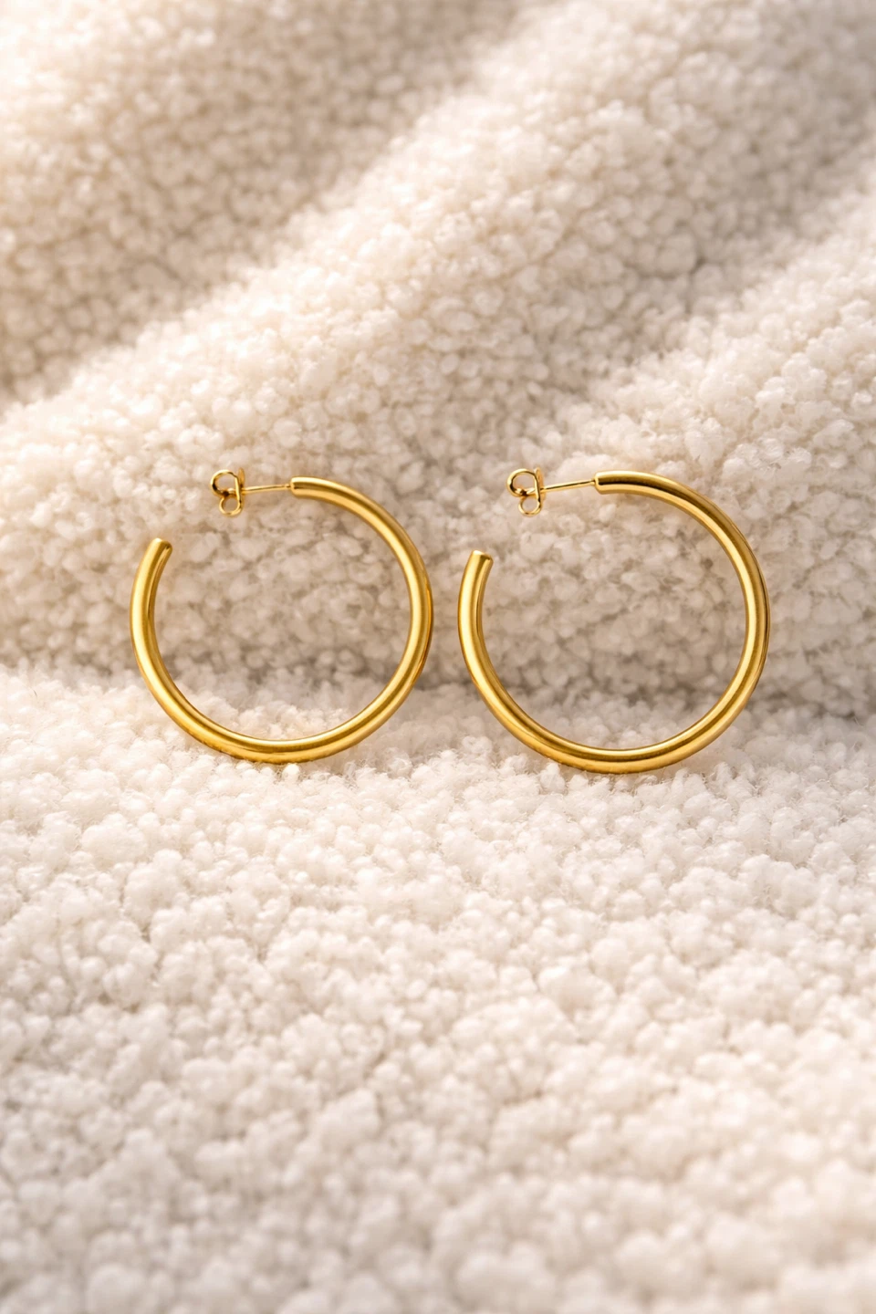 Gold-tone earrings - photo 5