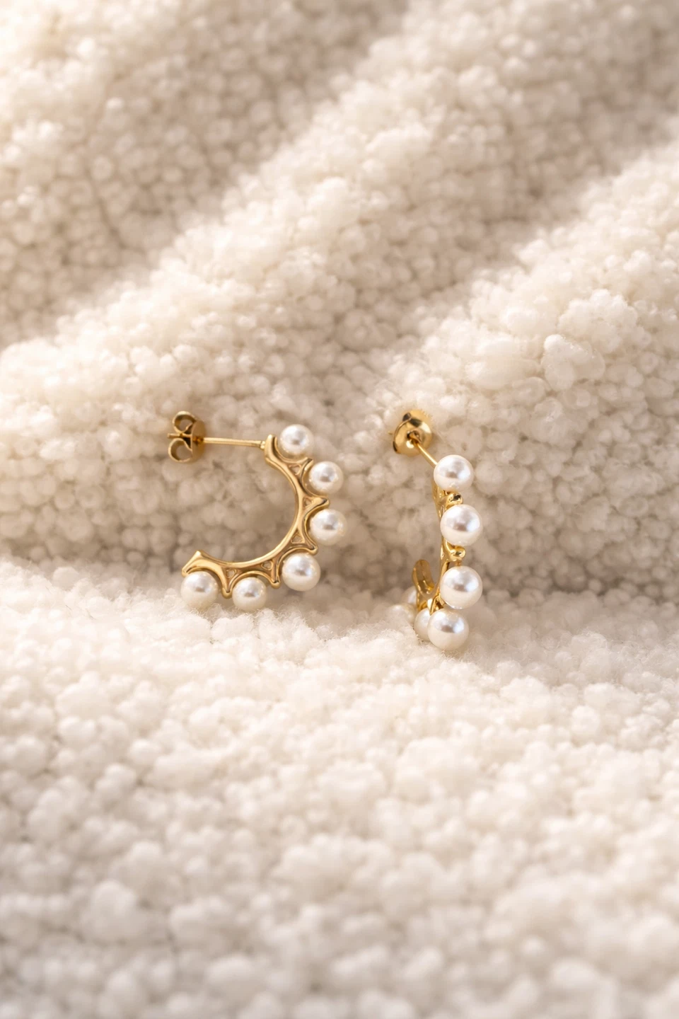 Gold-tone earrings - photo 2