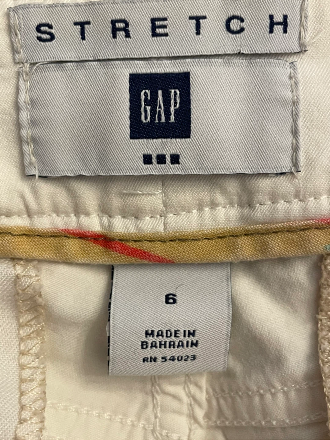 Gap White Cropped Pants - photo 3