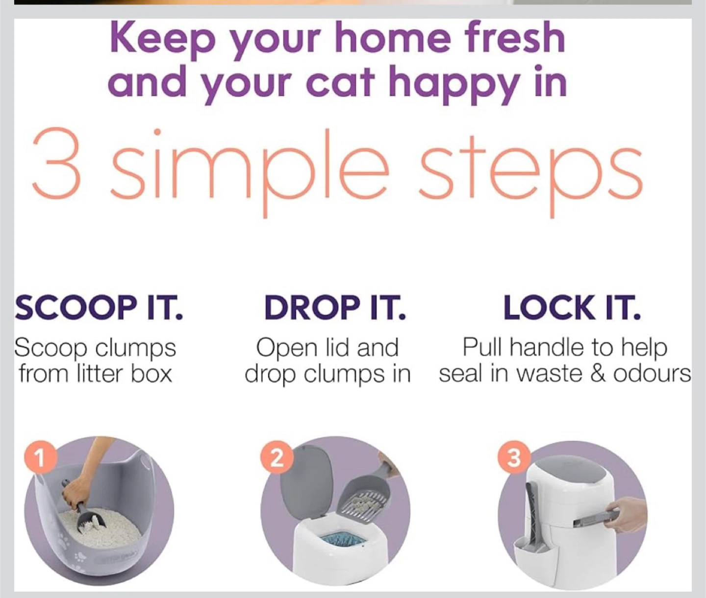 Litter Genie Cat Litter Disposal System - photo 2