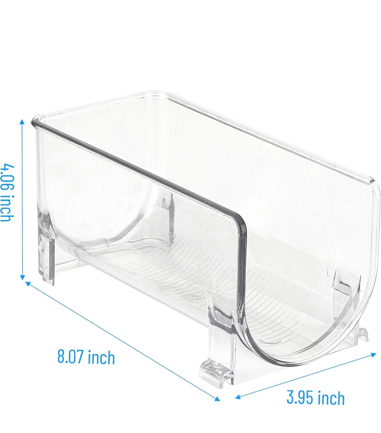 Stackable Clear Plastic Bottle Holder Organizers - photo 3