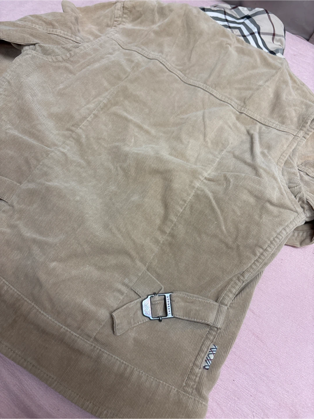 Burberry London Corduroy Jacket Beige - photo 5