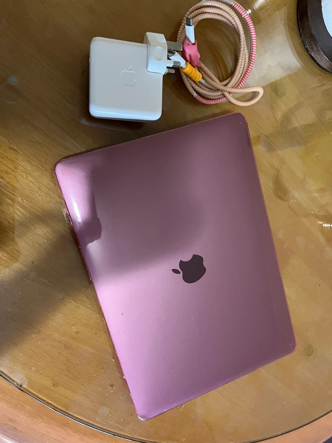 Apple MacBook Pro Rose Gold Laptop with Pink Keyboard Cover - photo 2