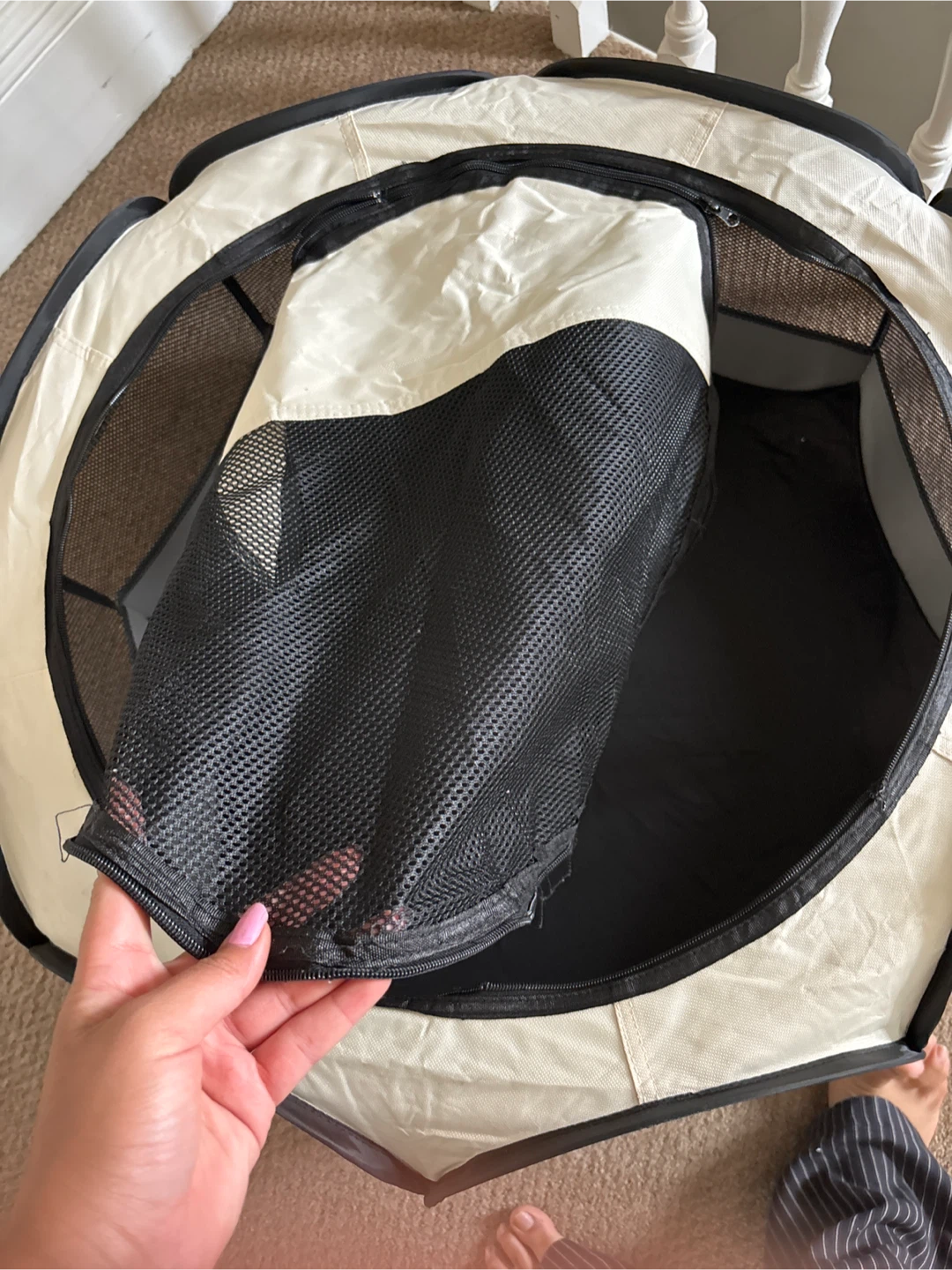 Siedihit Pet Playpen Portable Foldable Dog Cat Tent Crate - photo 3