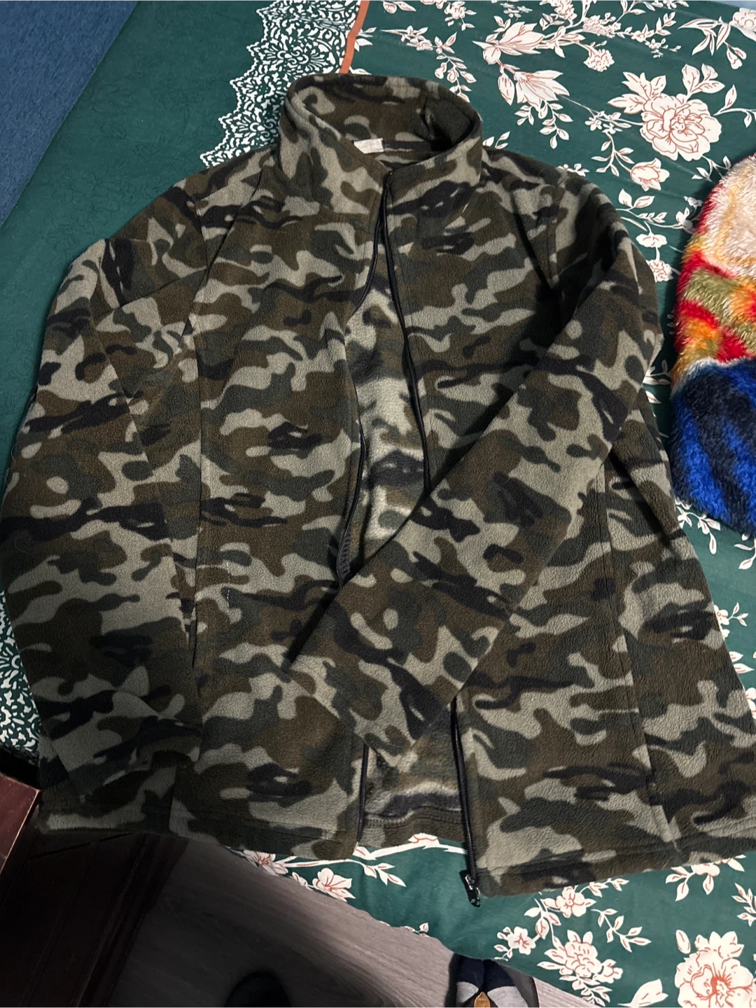 Camouflage Fleece Jacket