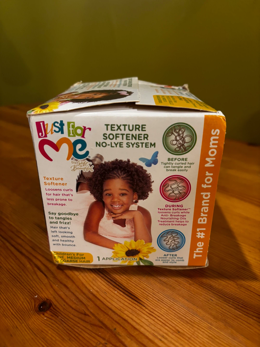 Just for Me Texture Softener No-Lye System Hair Kit - photo 2