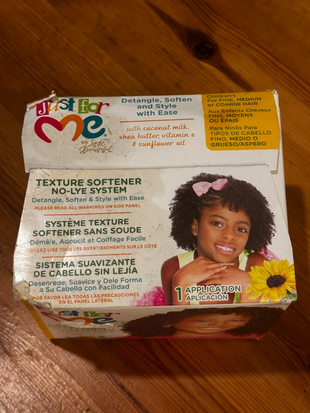 Just for Me Texture Softener No-Lye System Hair Kit - photo 4