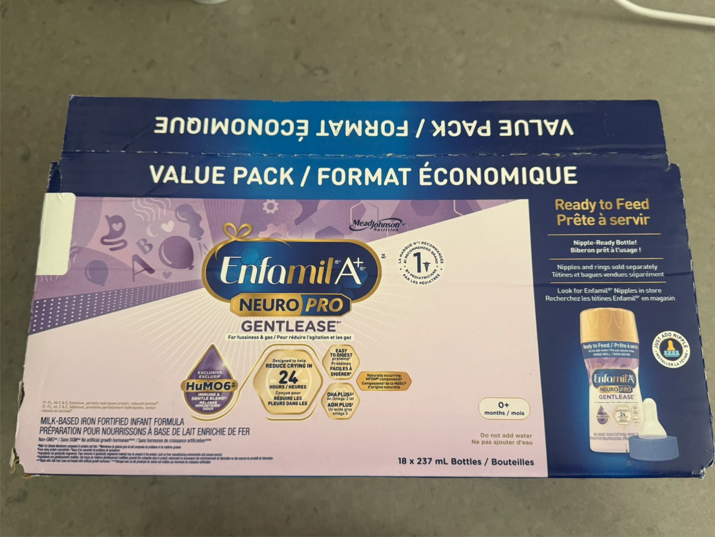 Enfamil A+ Neuro Pro Gentlease Ready to Feed