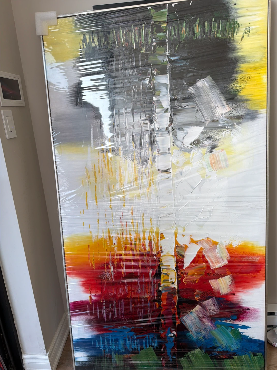 Large Abstract Canvas Wall Art