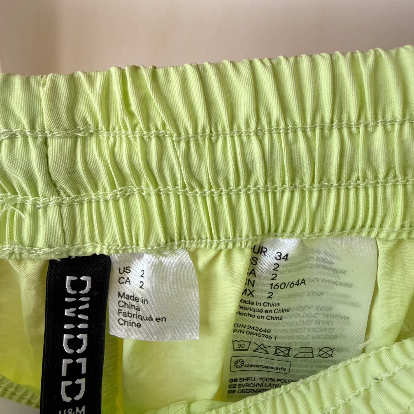 🥕Neon Yellow / Green Jogger Pants - photo 3