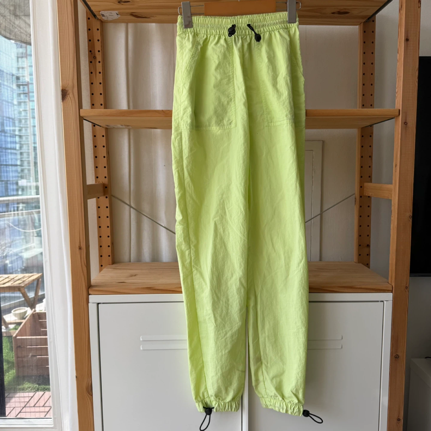 🥕Neon Yellow / Green Jogger Pants