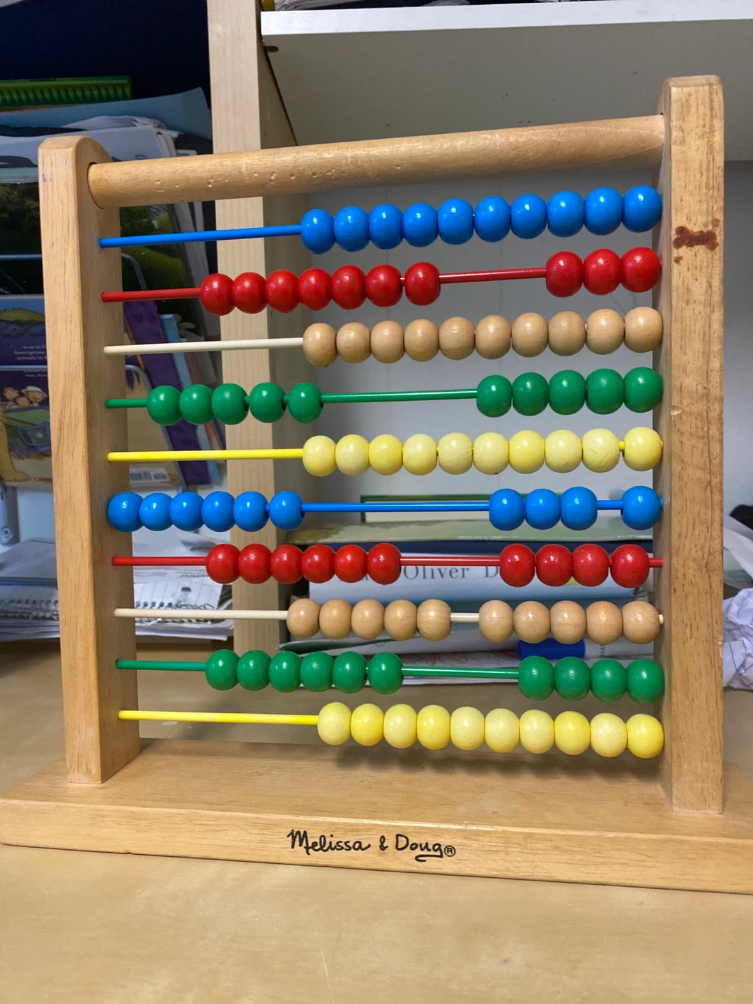 Free Melissa & Doug Wooden Abacus Counting Toy 🥕 - photo 4