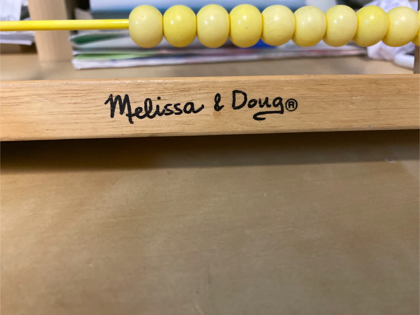 Free Melissa & Doug Wooden Abacus Counting Toy 🥕 - photo 3