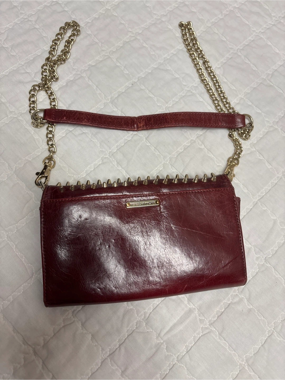 Rebecca Minkoff Studded Envelope Wallet Crossbody Bag - photo 2