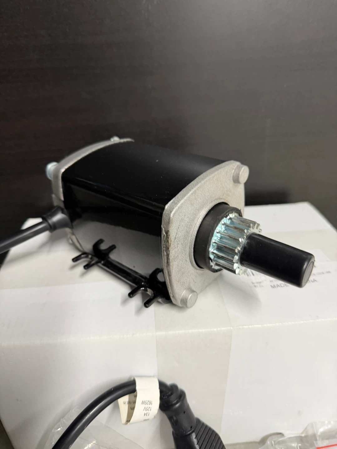 Electric Motor with Gear Assembly and Cord - photo 4