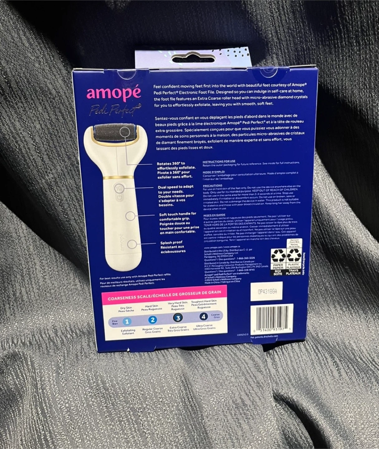 Amopé Pedi Perfect Electronic Foot File - photo 2