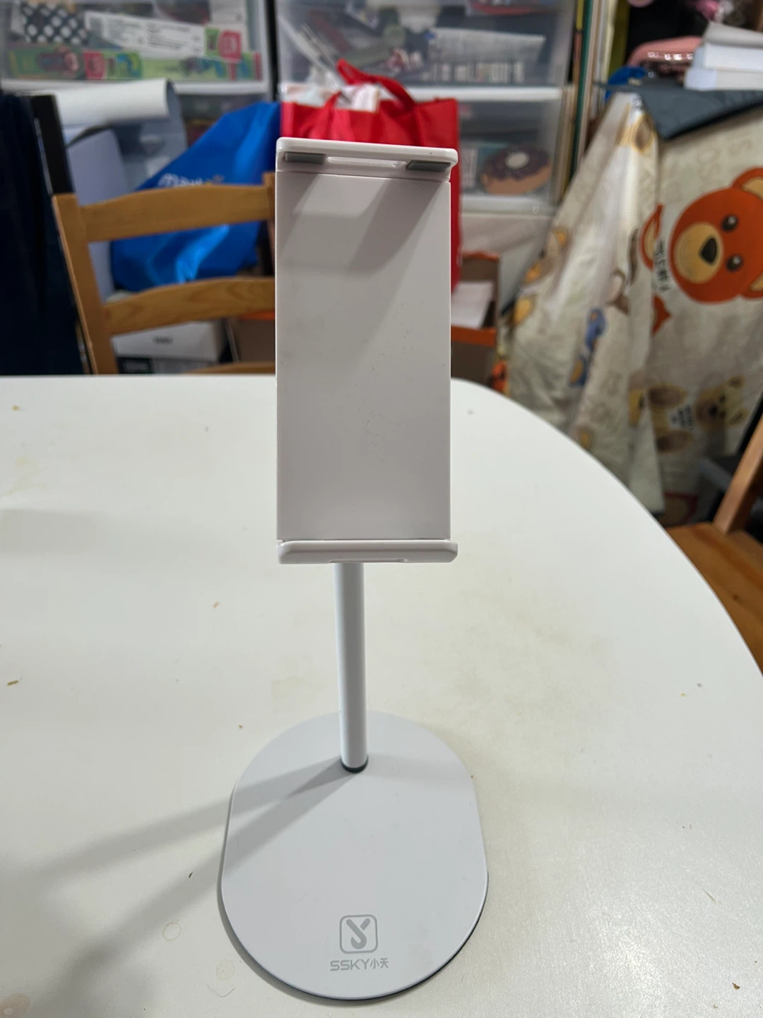 Adjustable Tablet and Phone Stand suitable for 14cm-21cm wide