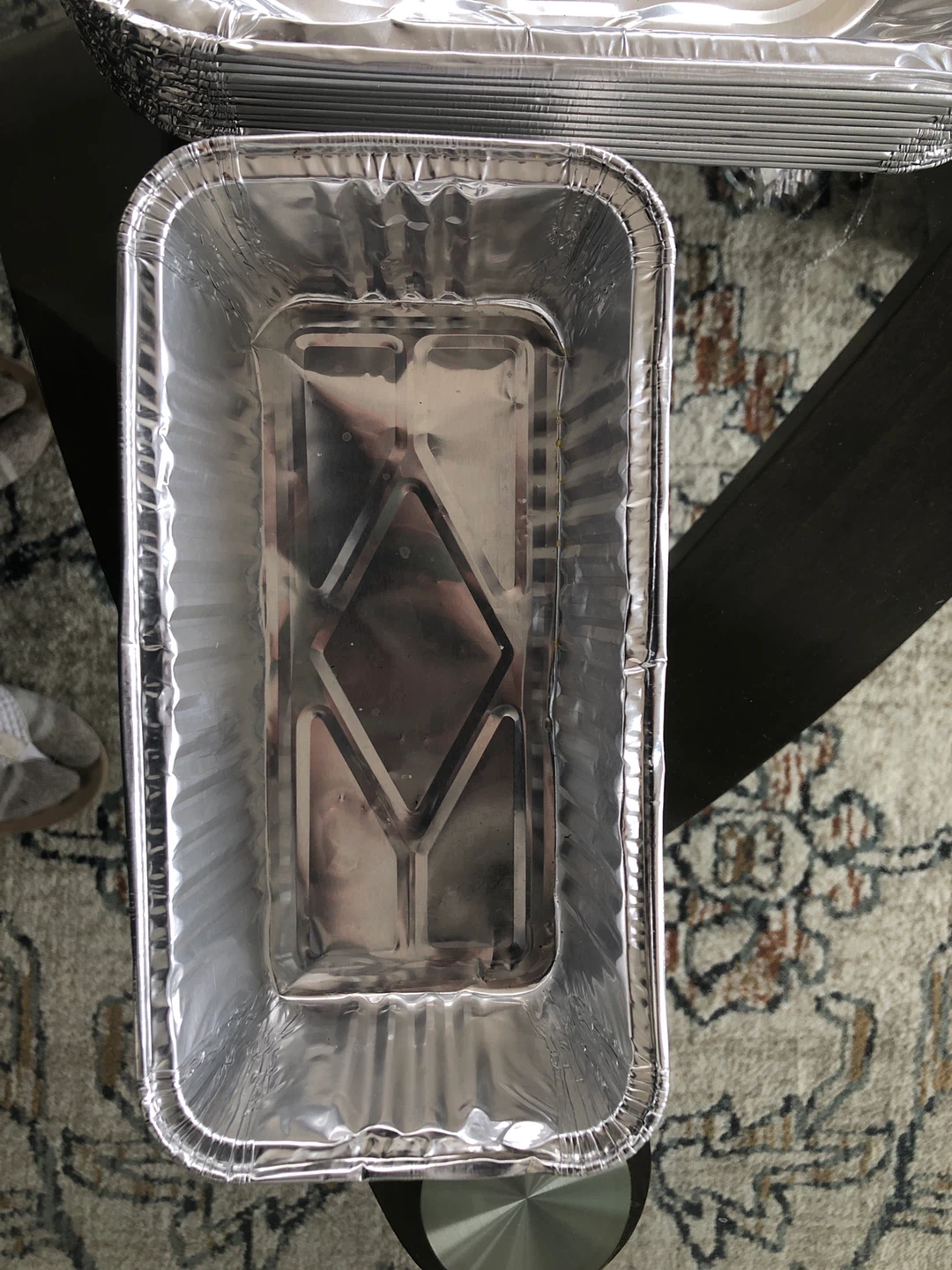 Pack of Aluminum Foil Roasting Pans two sizes 🥕