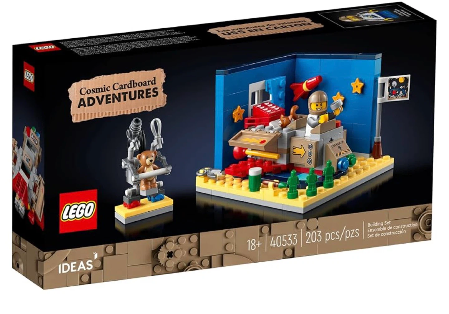 🥕New LEGO 40533 Cosmic Cardboard 18+ collectible display - photo 2