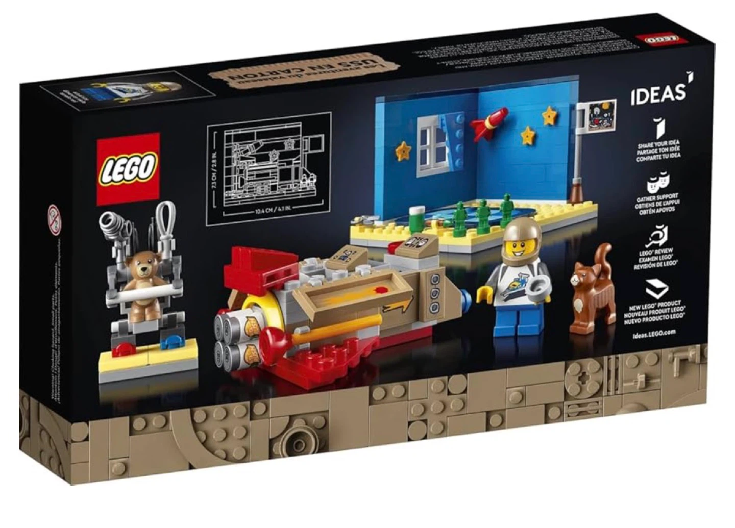 🥕New LEGO 40533 Cosmic Cardboard 18+ collectible display