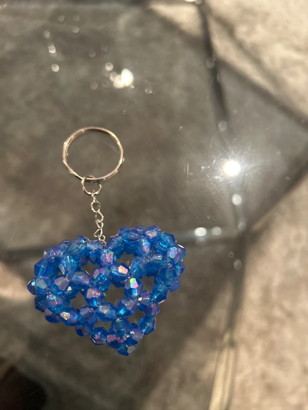 Handmade Beaded Keychains - Heart, S, Mini Bag - photo 5