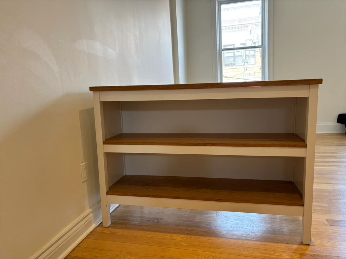 IKEA Kitchen Island with Wooden Top - photo 2