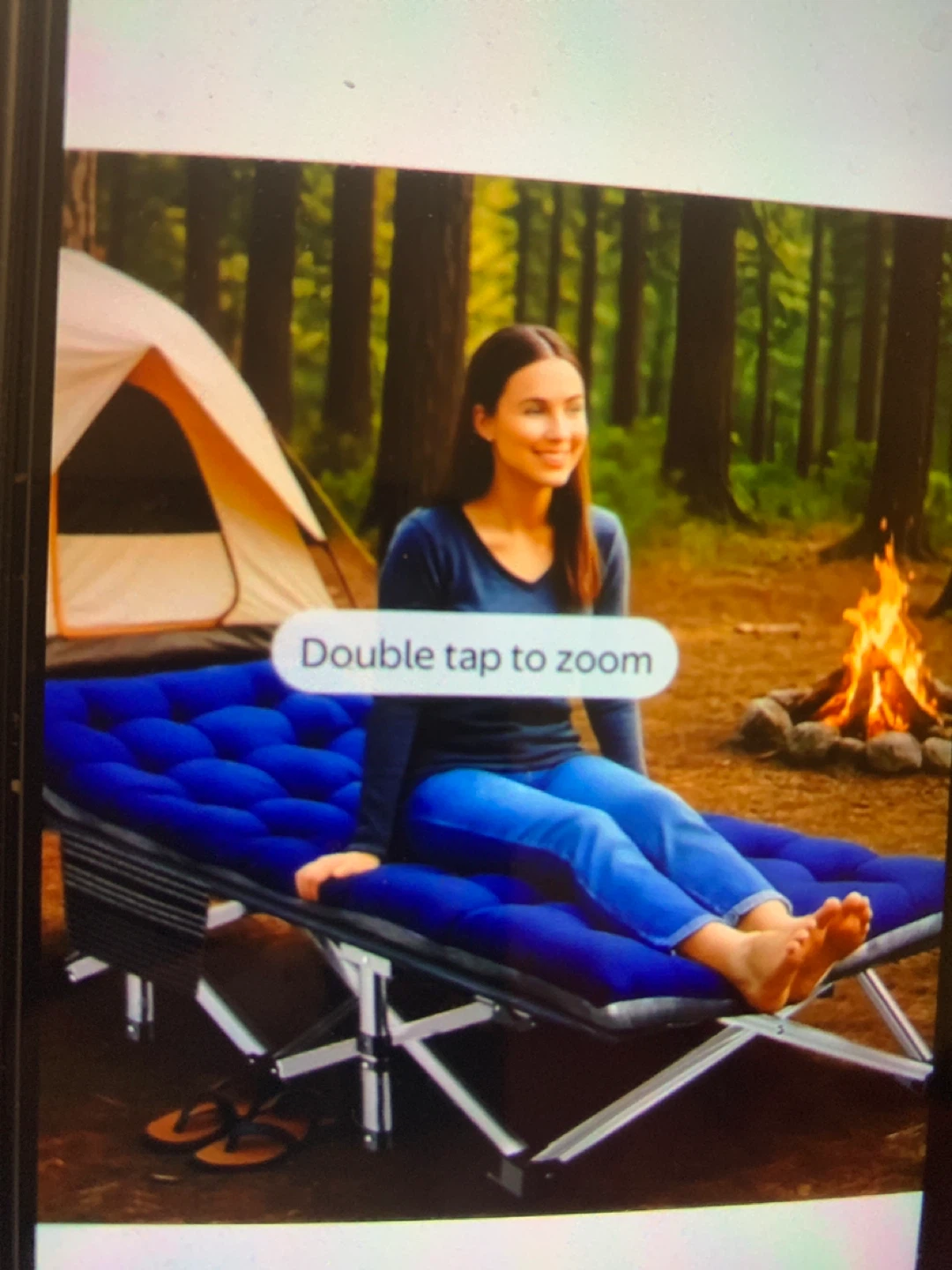 Camping Cot with Mattress - photo 3