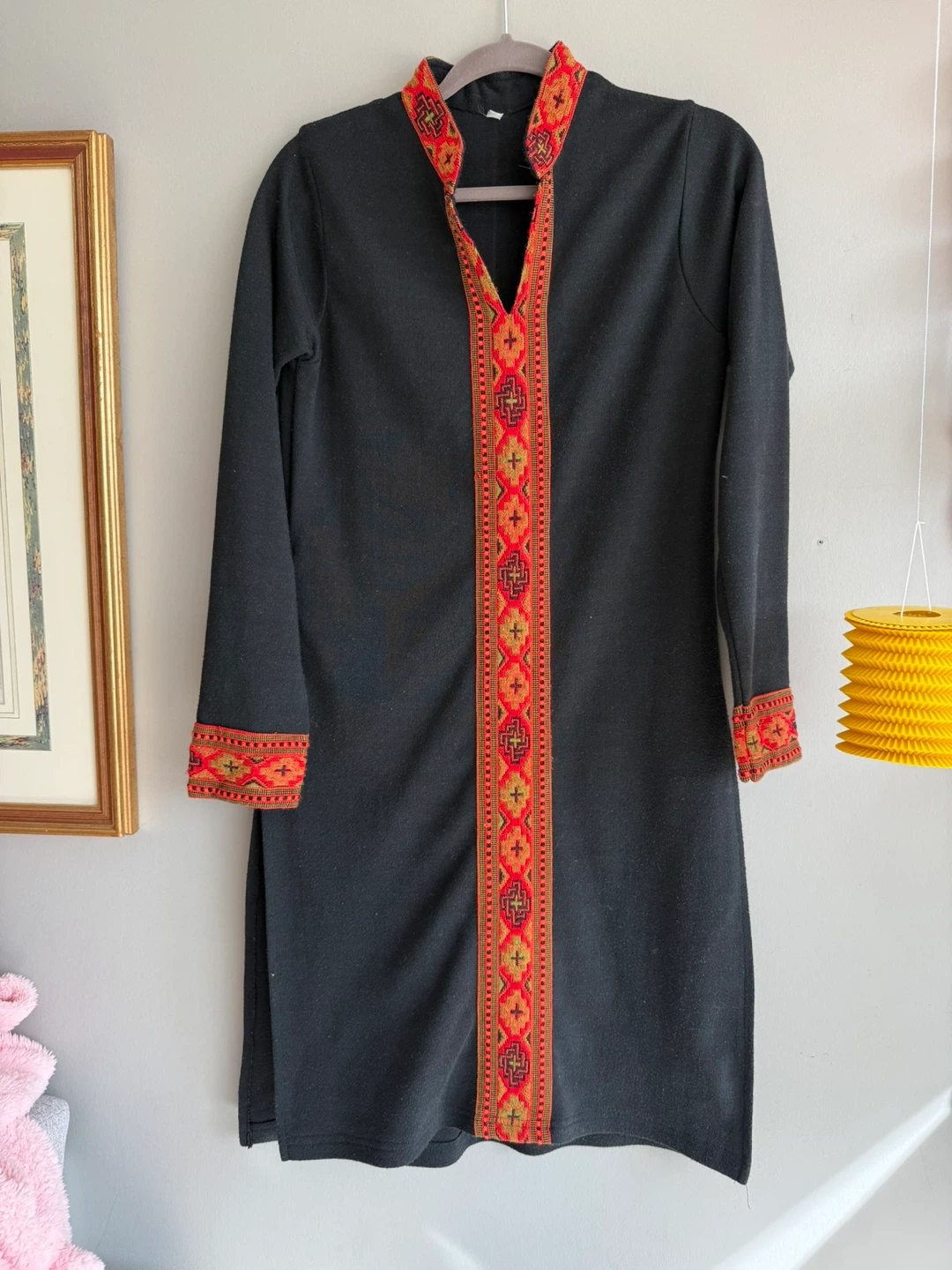 Women’s Handwoven kashmiri embroidered A line kurta (medium)