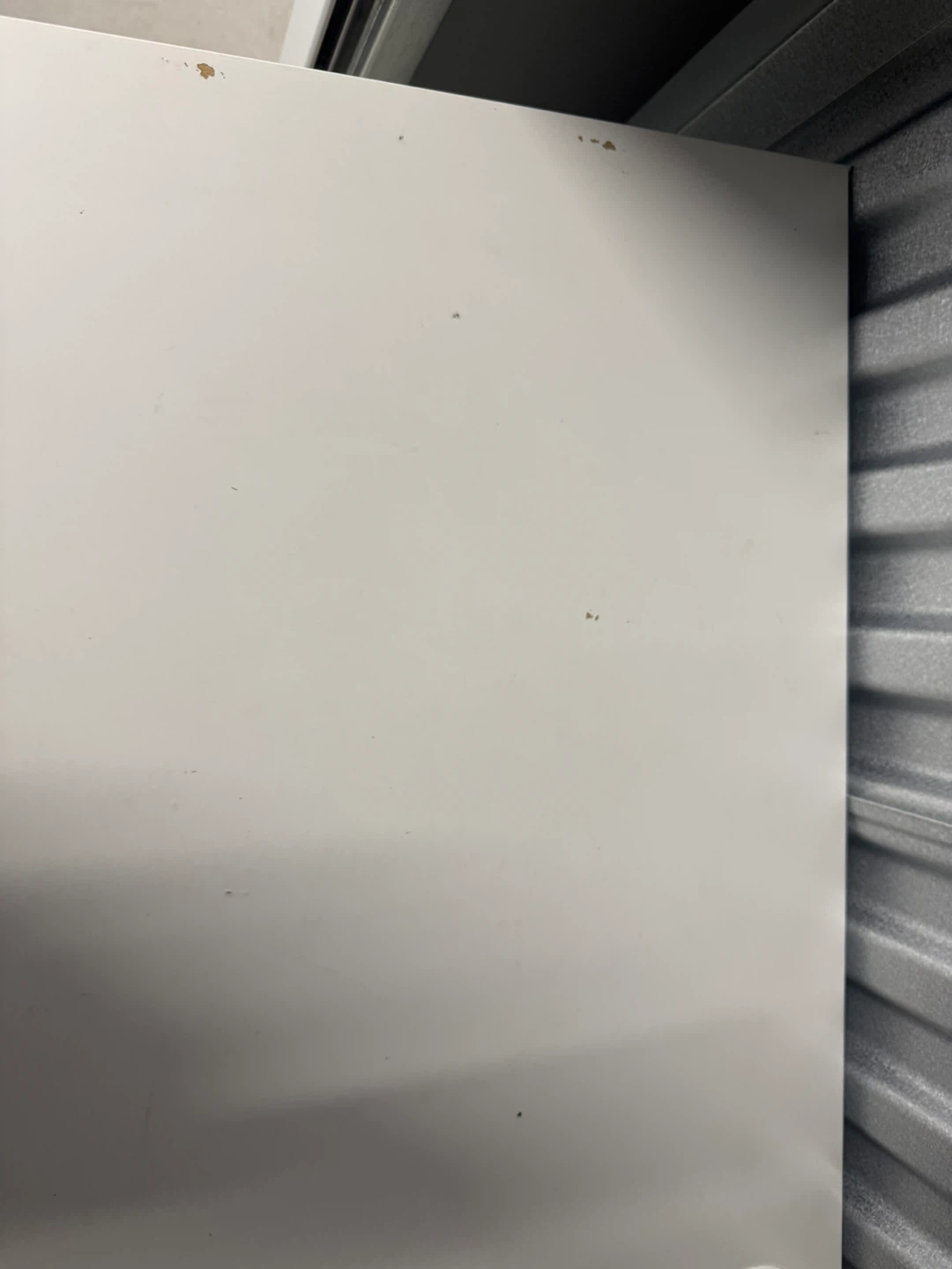 White IKEA MICKE Desk - photo 3