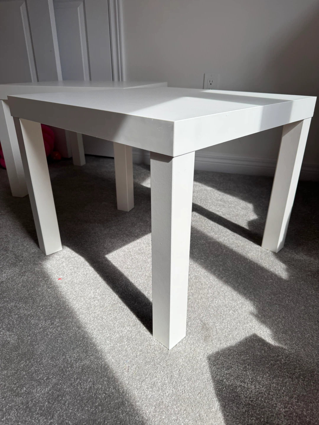 IKEA Mammut Kids Table and Chairs Set White - photo 5