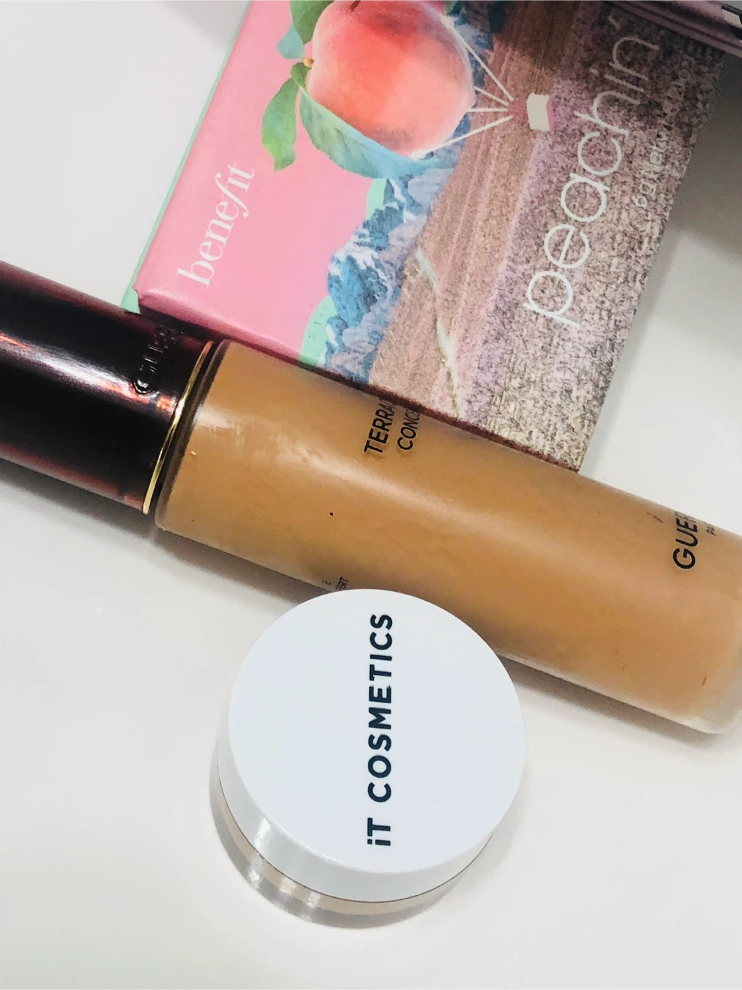 🥕 Benefit Blush, Guerlain Concealer, It Under Eye Concealer