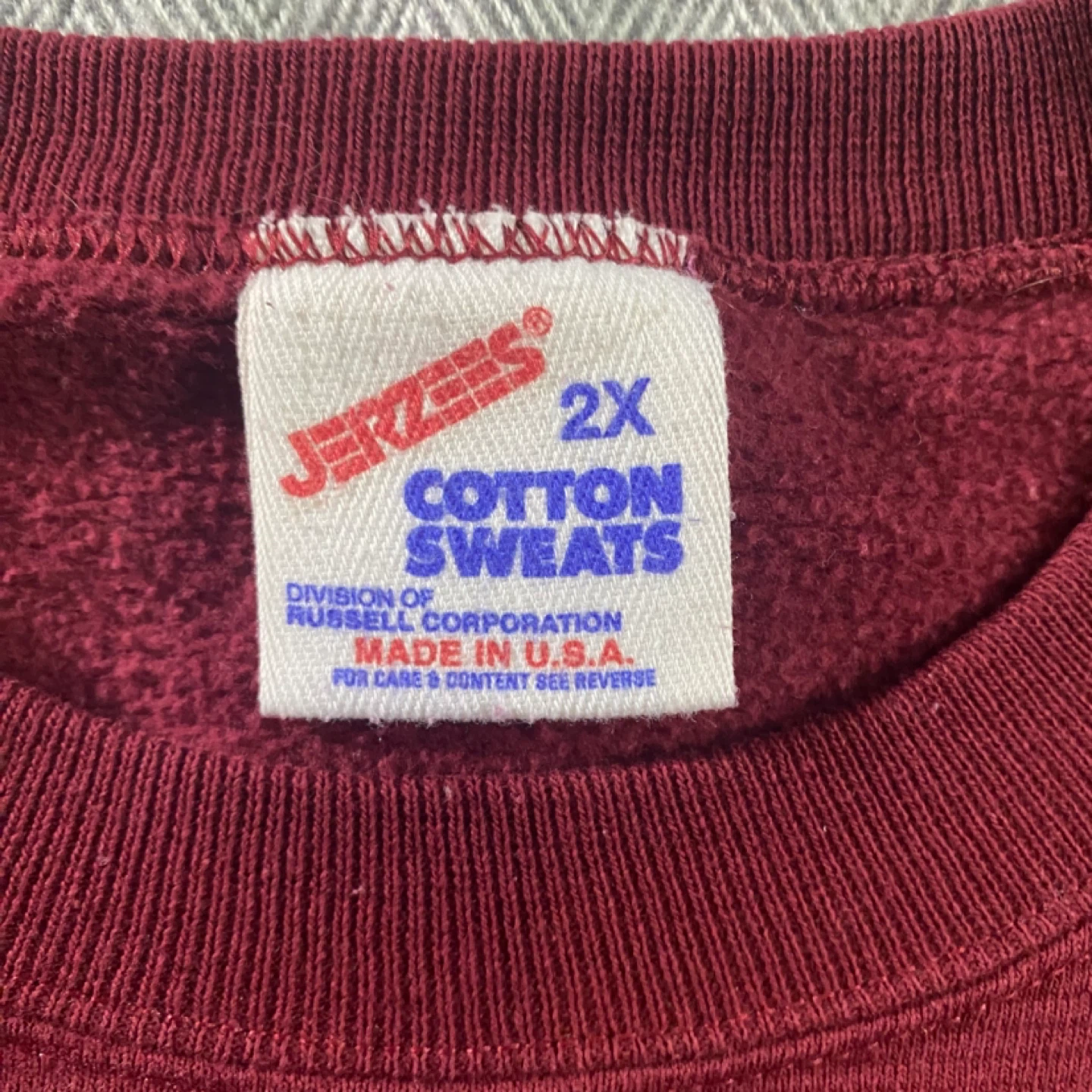 Vintage Jerzees "Harmonize" 2X Cotton Sweatshirt - photo 3