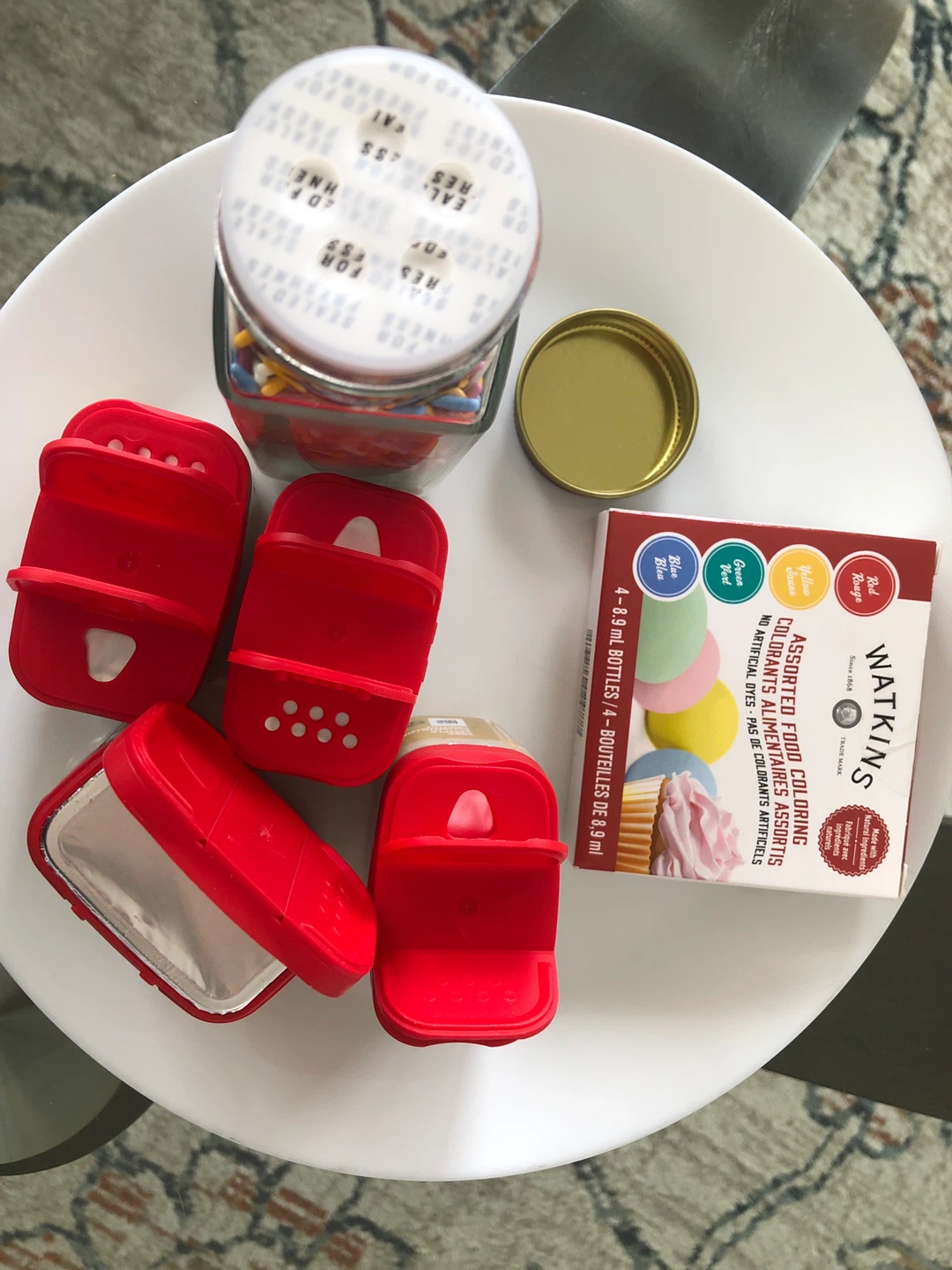 Watkins Sprinkles, food colouring, Club House Finishing Sugars 🥕 - photo 5