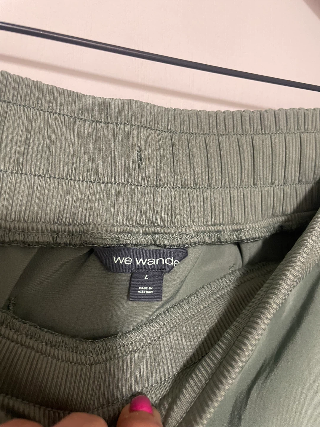 We Wander Jogger Pants - Olive Green - Size L - photo 2