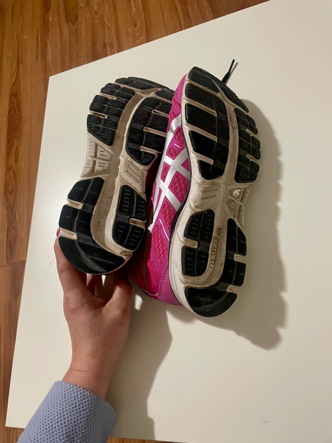 ASICS GEL Pink Running Shoes Women's Size 7 - photo 3