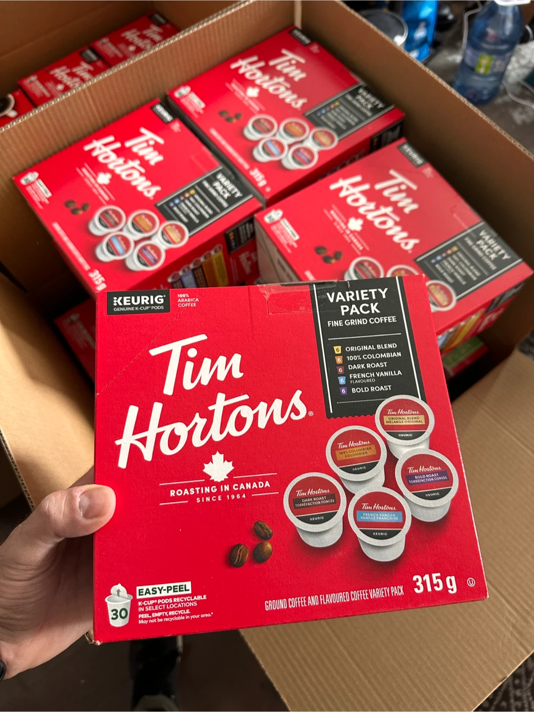 Tim Hortons Variety Pack K-Cup Coffee Pods 315g