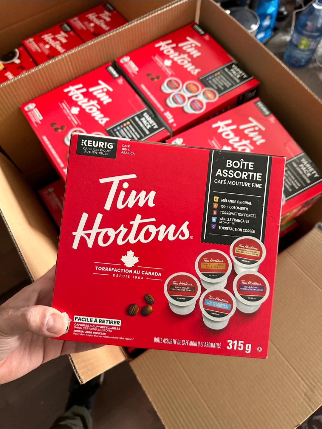 Tim Hortons Variety Pack K-Cup Coffee Pods 315g - photo 2