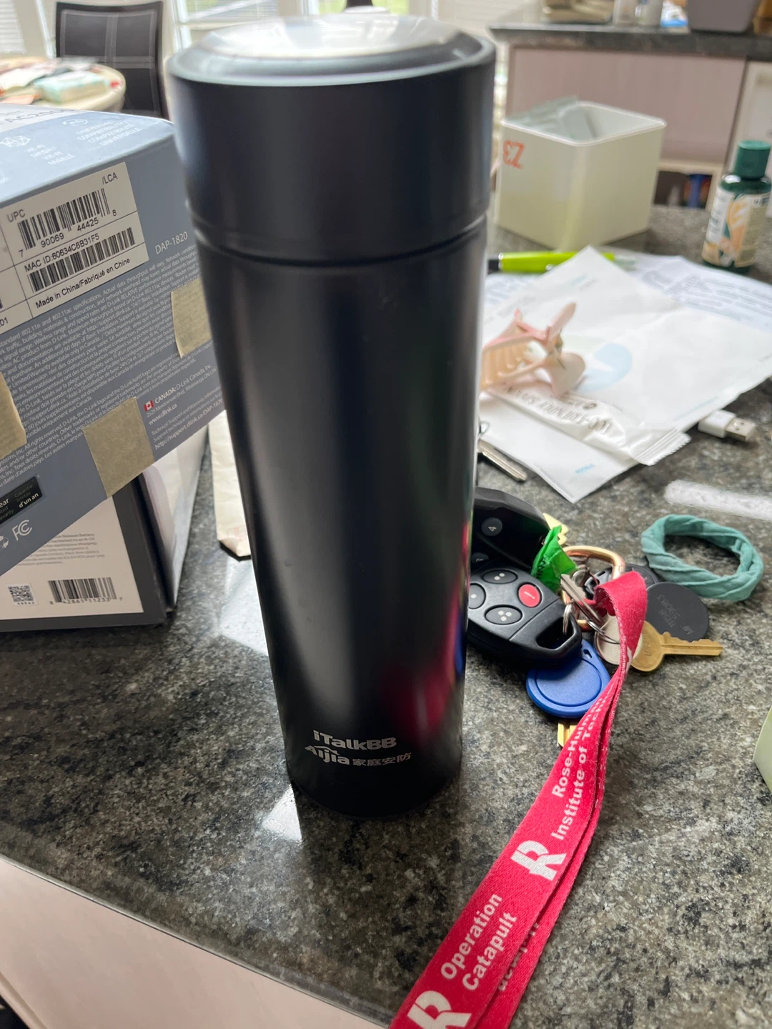 iTalkBB Allia Black Tumbler