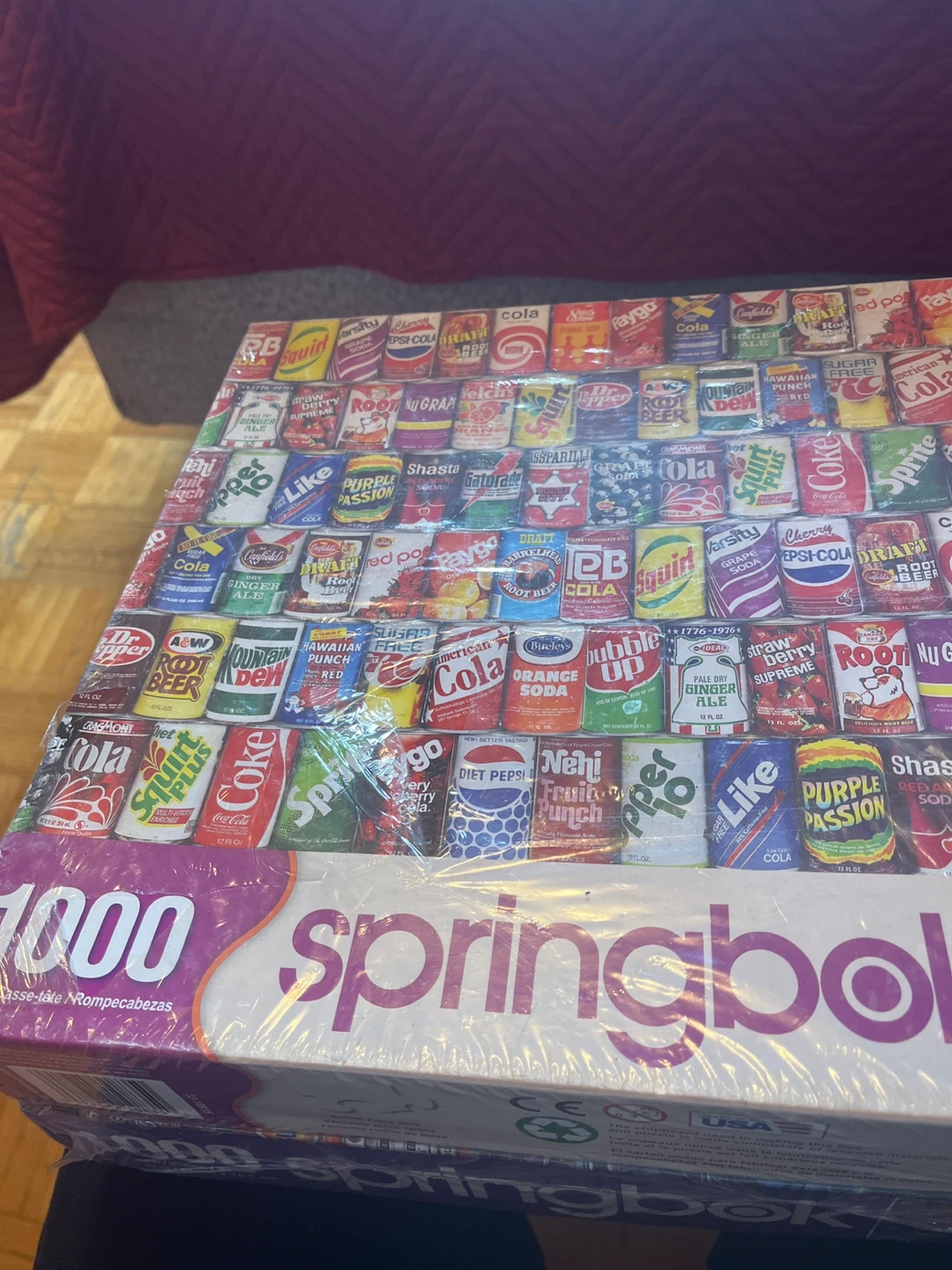 Springbok 1000 Piece Soda Cans & Dream Garage Puzzles - photo 2
