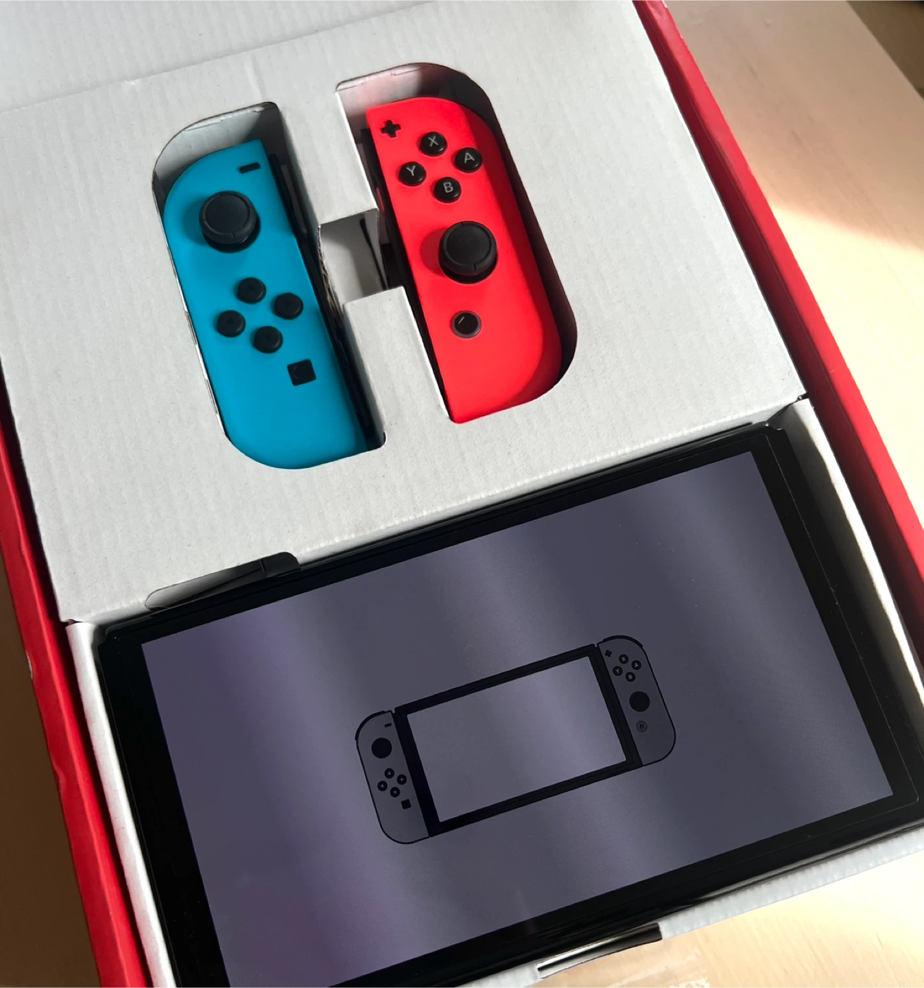 NEW Nintendo Switch OLED Bundle w/ Red & Blue Joy-Cons 🥕
