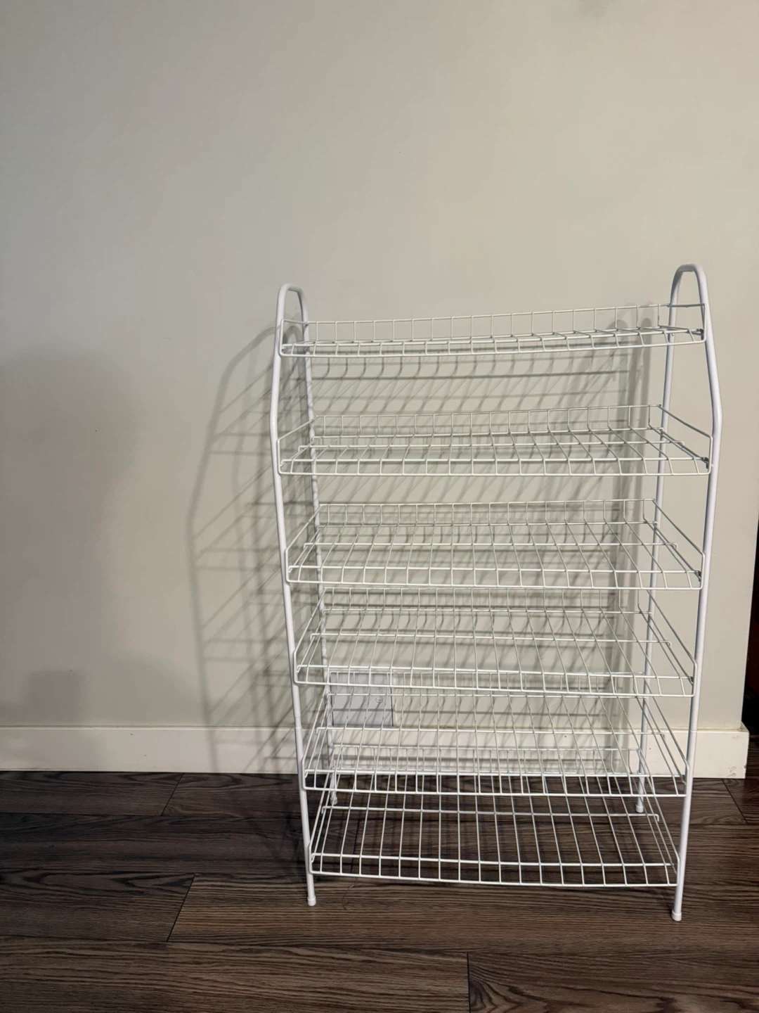White 5-Tier Wire Rack
